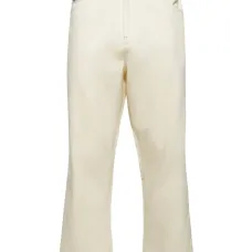 Брюки с нашивкой-логотипом