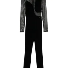 Бархатный комбинезон