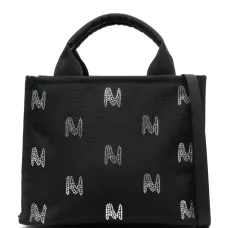 Сумка-тоут с кристаллами и логотипом Сумка-тоут с кристаллами и логотипом