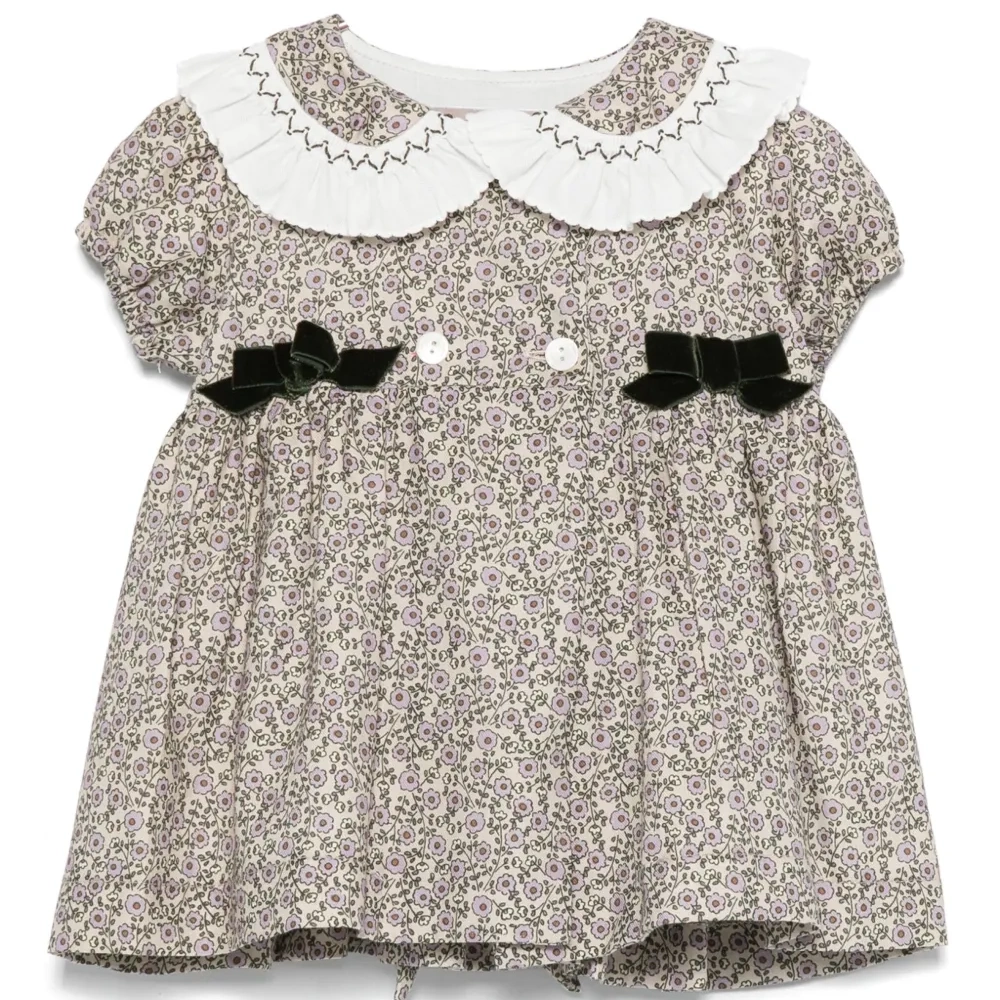 Платье с цветочным принтом