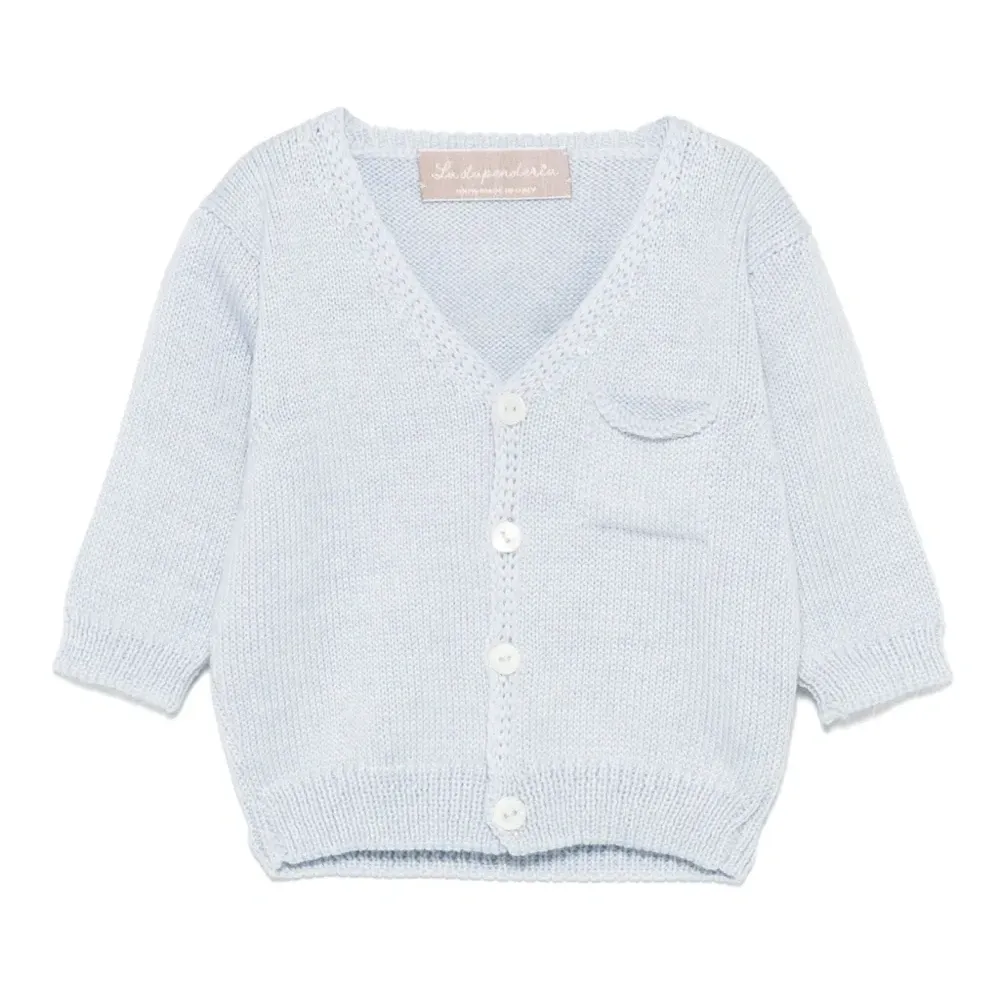 Кардиган с V-образным вырезом