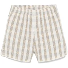 Клетчатые шорты из букле