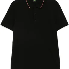 Рубашка поло с вышитым логотипом