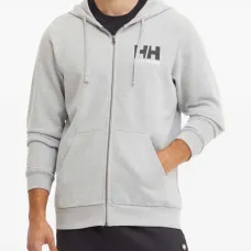 Худи на молнии с логотипом HH