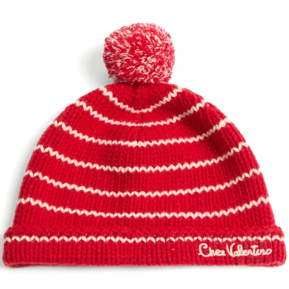 Шапка бини с вышитым логотипом