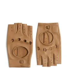 Перчатки-митенки с логотипом VLogo Signature