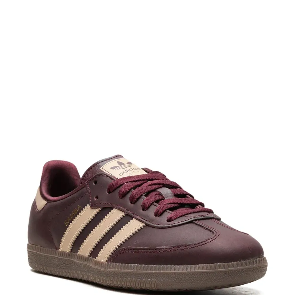 Кроссовки Samba OG Maroon/Crystal Sand/Gold Metallic