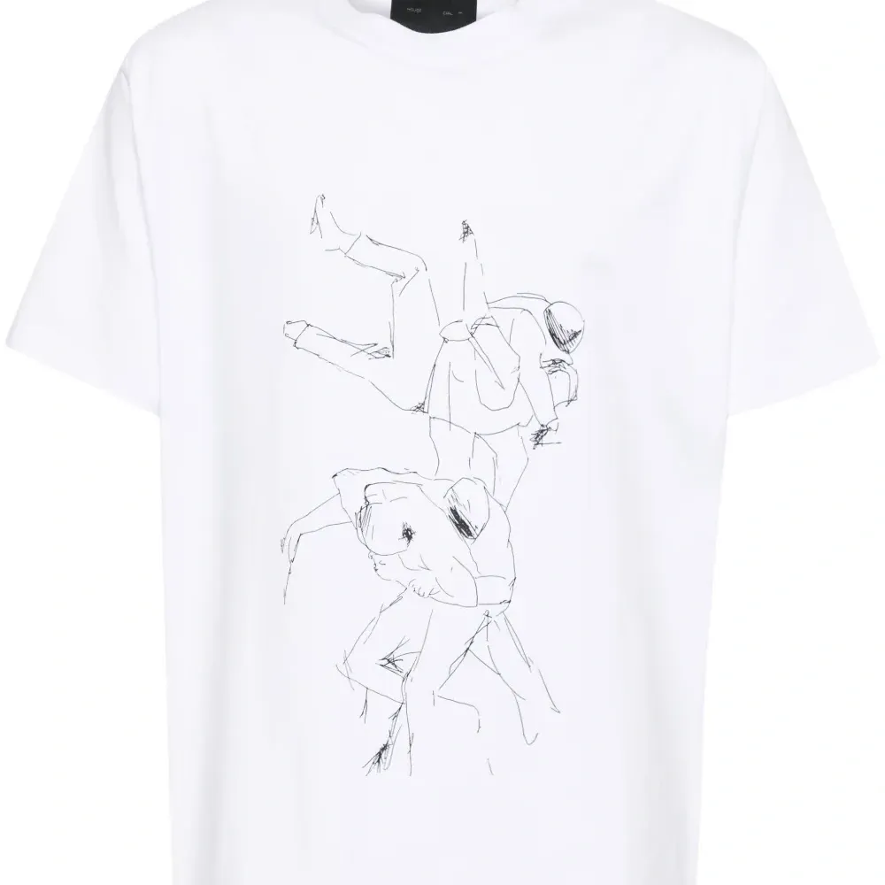 Футболка с принтом