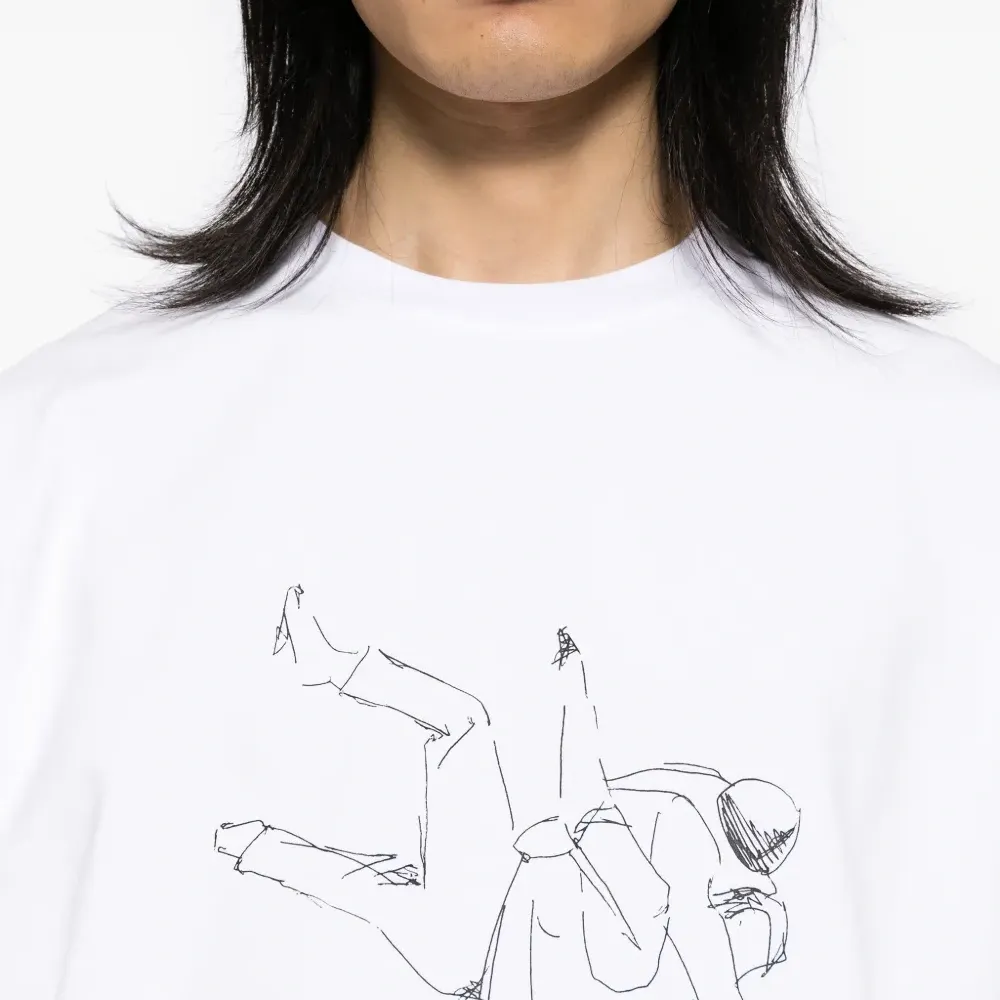 Футболка с принтом