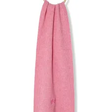 Шарф с вышитым логотипом