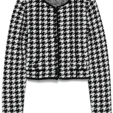 Кардиган в ломаную клетку Кардиган в ломаную клетку