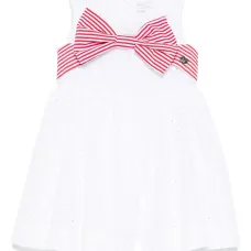 Платье с цветочной вышивкой