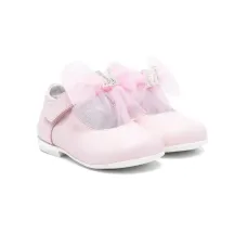 Балетки с бантом