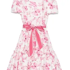 Платье с принтом