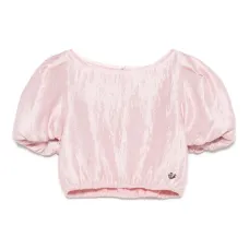 Блузка с эффектом металлик