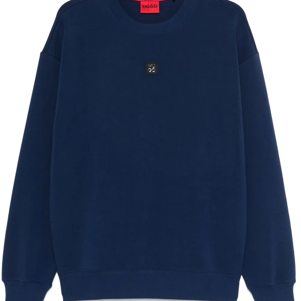 Толстовка с нашивкой-логотипом