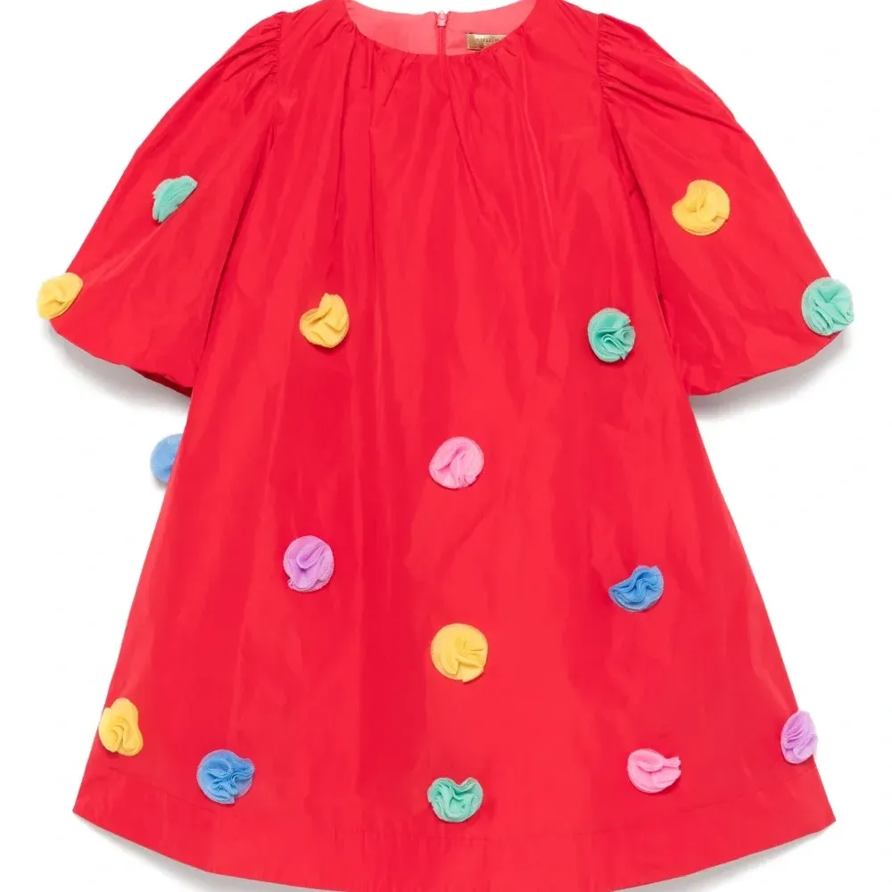 Платье со вставками из тюля