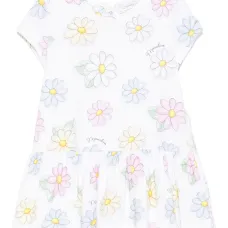 Платье с цветочным принтом