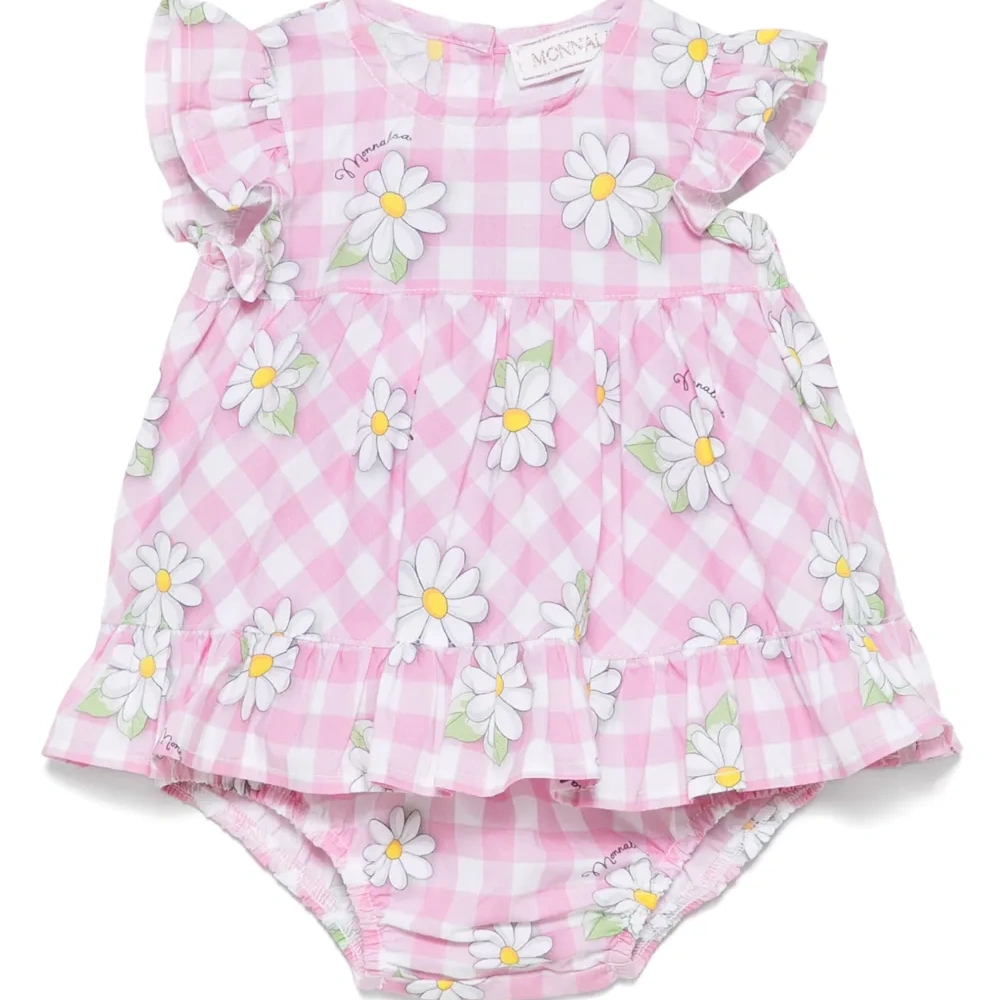 Платье в клетку гингем