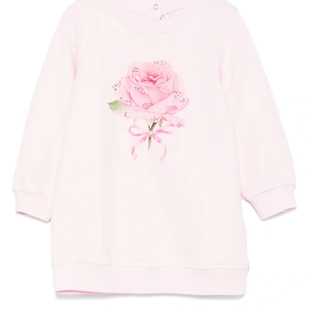 Платье с принтом