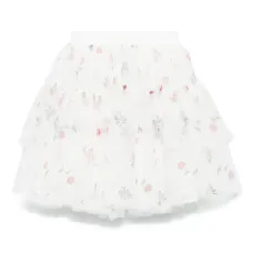 Юбка с цветочным принтом Юбка с цветочным принтом