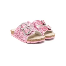 Сандалии с блестками