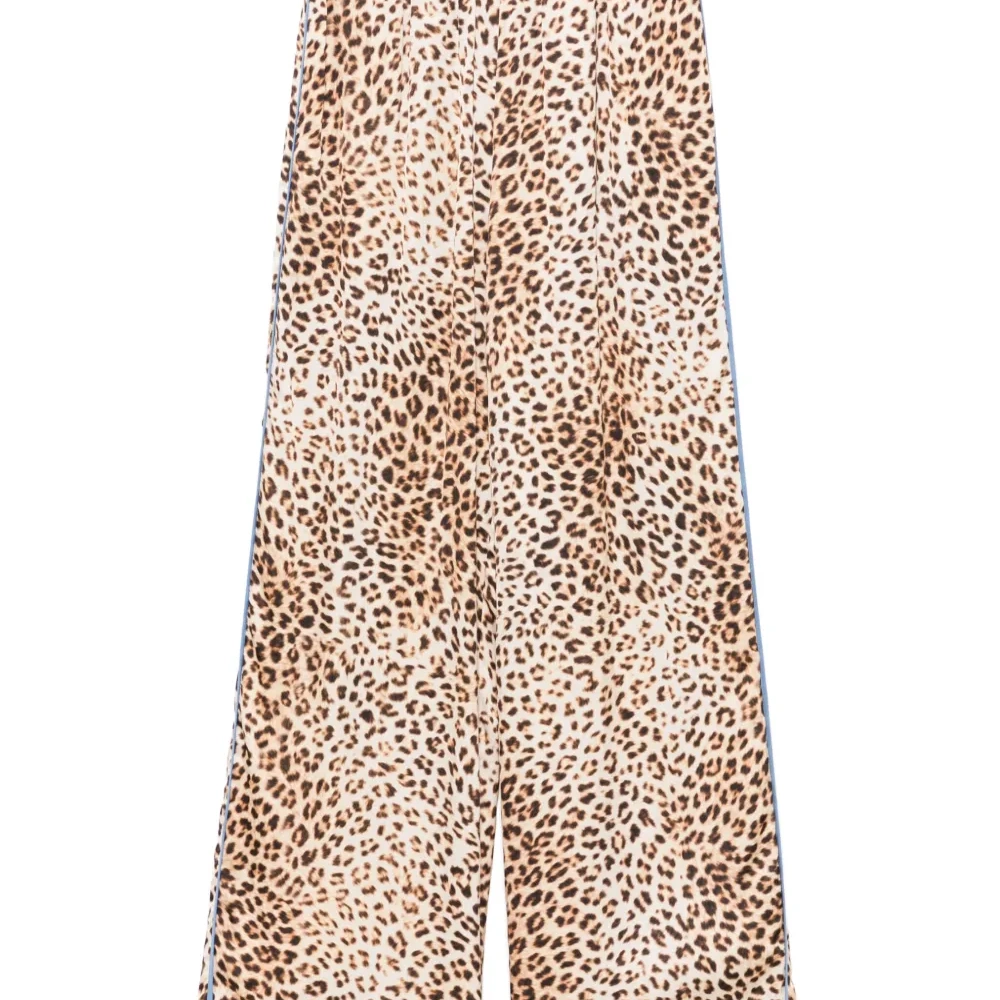 Брюки с леопардовым принтом
