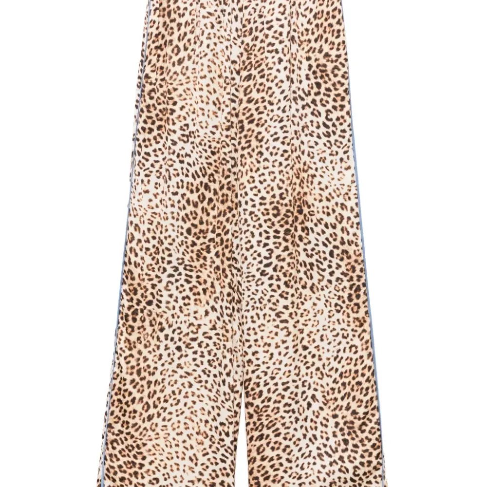 Брюки с леопардовым принтом