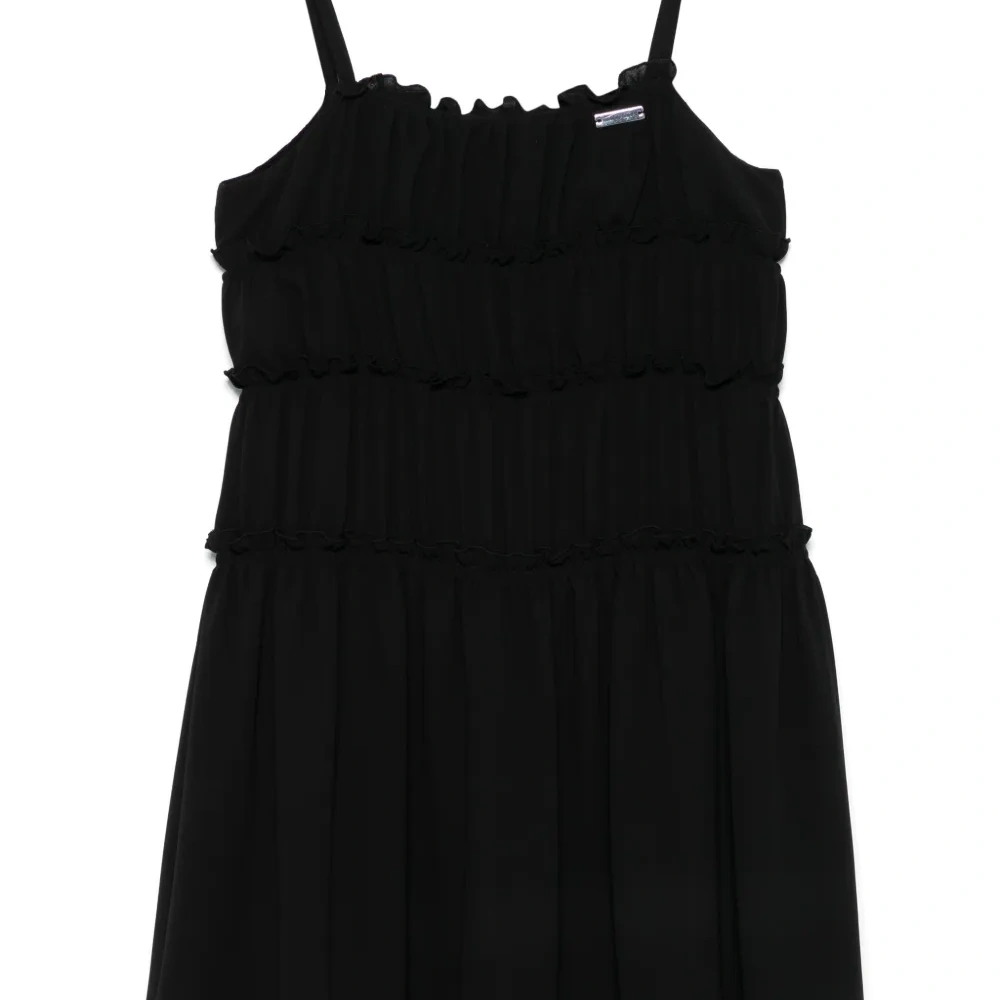 Платье с оборками