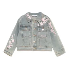 Жакет с цветочной вышивкой Жакет с цветочной вышивкой
