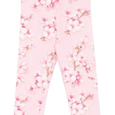 Легинсы с цветочным принтом