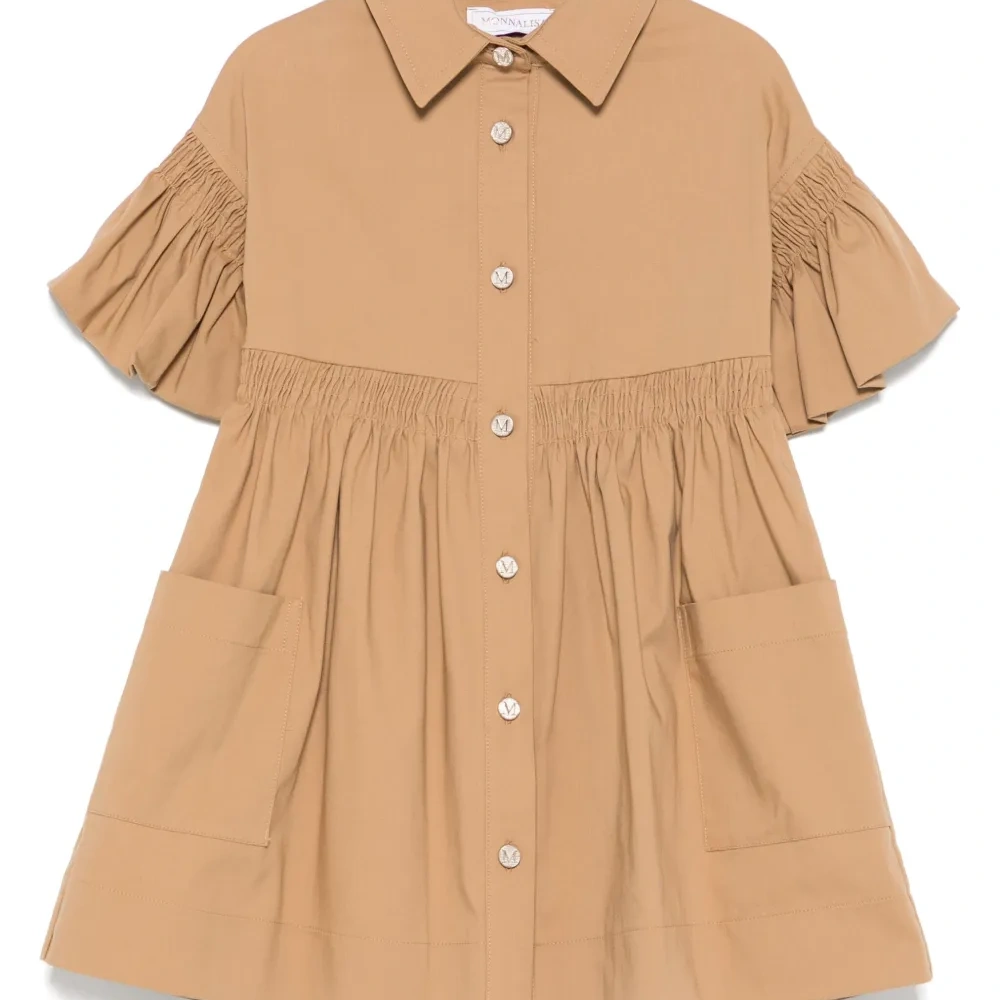 Платье с присборенной вставкой Платье с присборенной вставкой