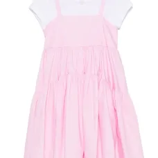 Комплект из топа и платья в горох Комплект из топа и платья в горох