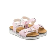 Сандалии с цветочным принтом