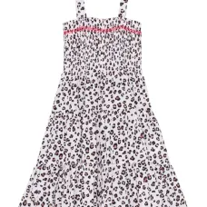 Платье с леопардовым принтом