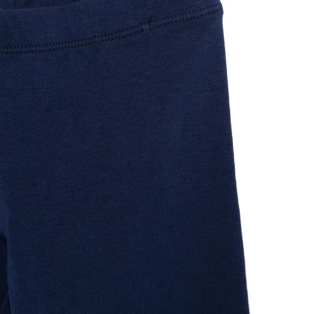 Комплект из топа и легинсов с вышитым логотипом