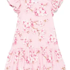 Платье с цветочным принтом