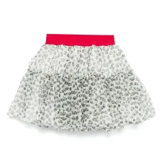 Пышная юбка с леопардовым принтом
