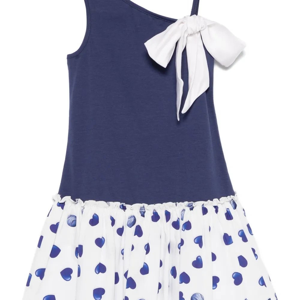 Платье со вставками