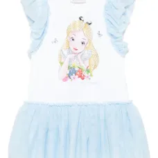 Платье с принтом Alice из коллаборации с Disney