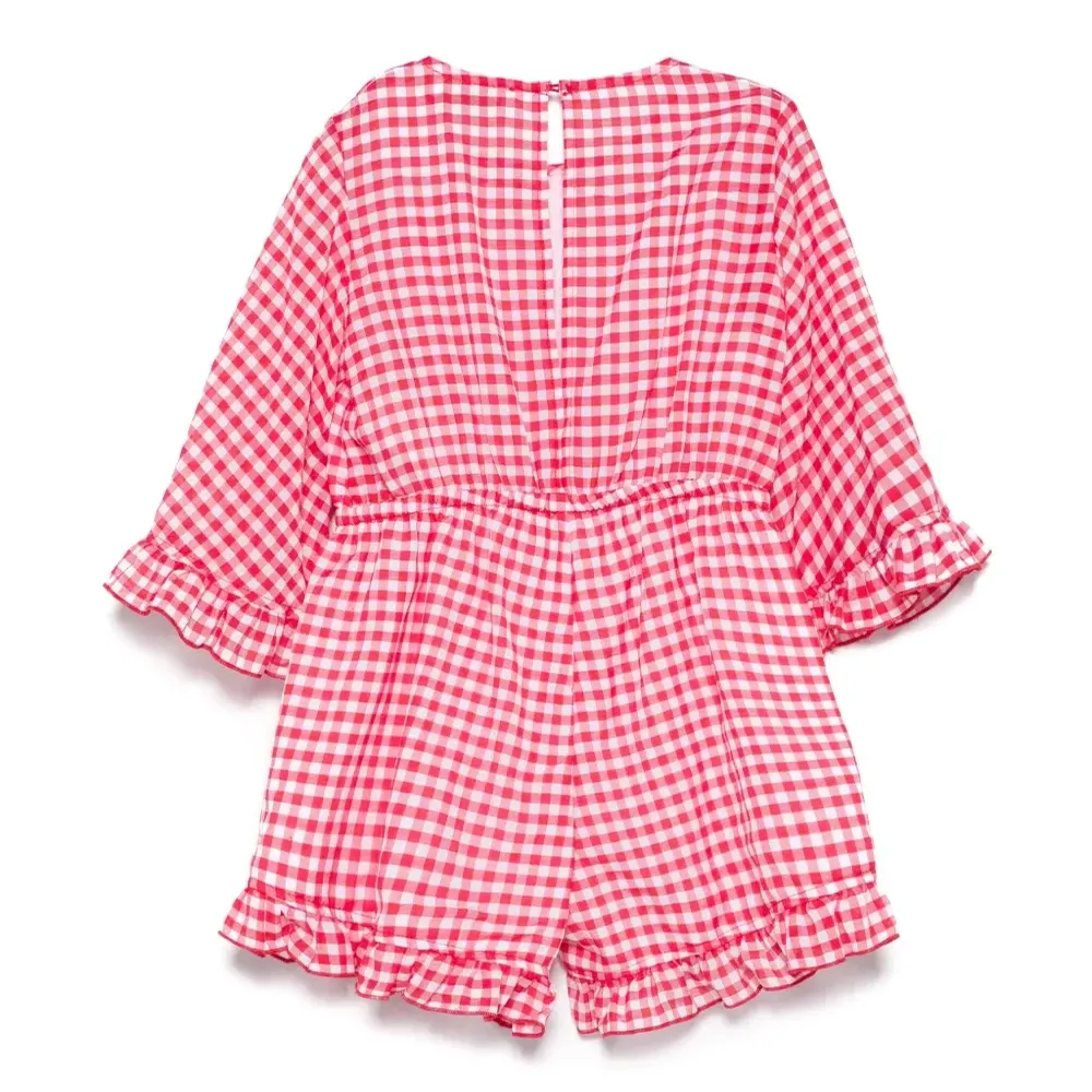 Клетчатый комбинезон Клетчатый комбинезон