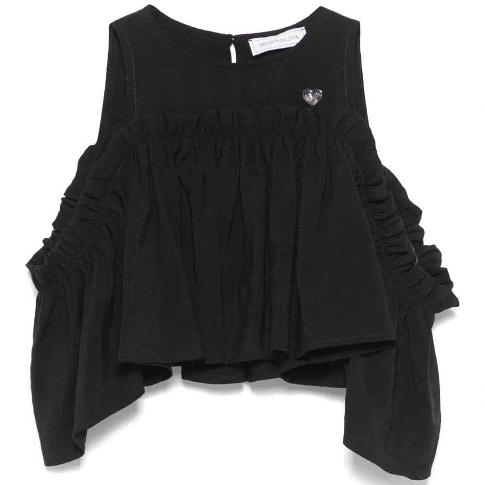 Блузка с открытыми плечами