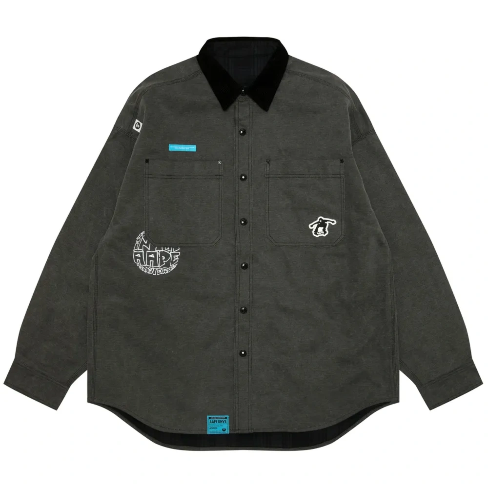 Рубашка с вышитым логотипом