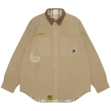 Рубашка с вышитым логотипом