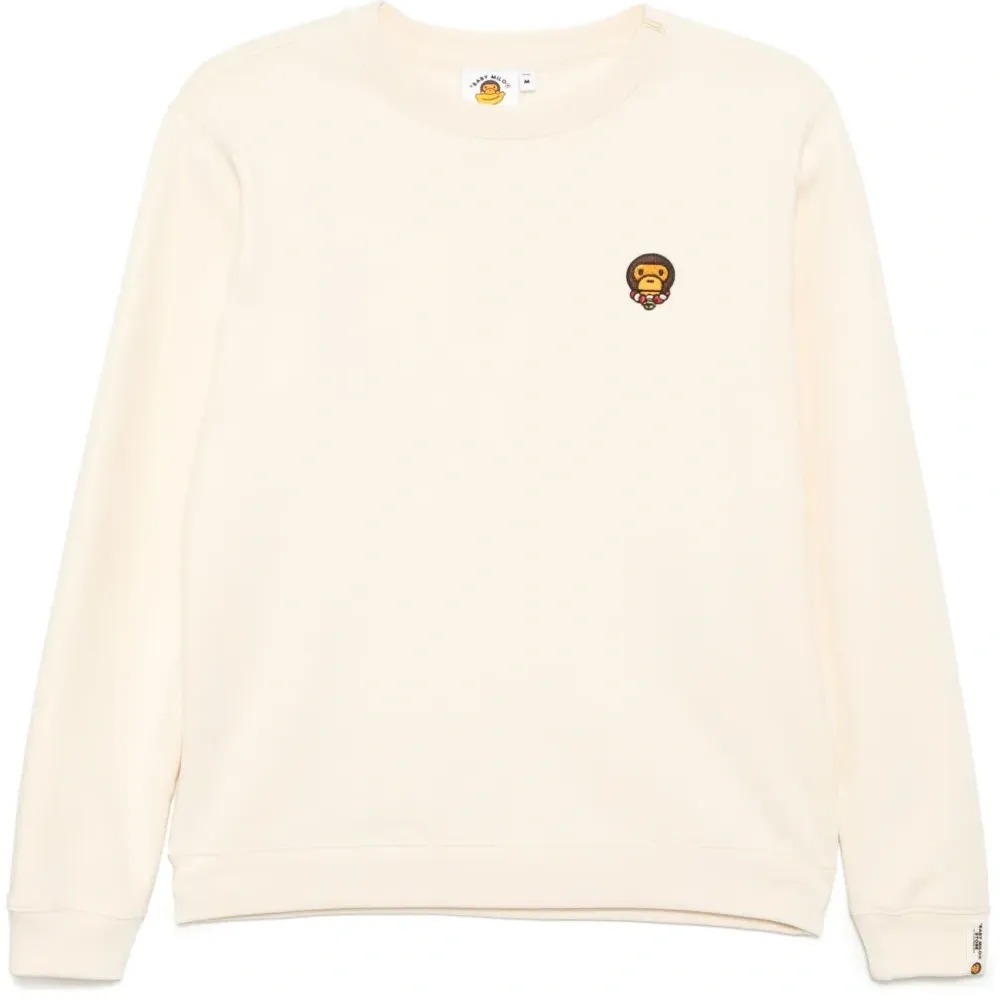 Толстовка с круглым вырезом