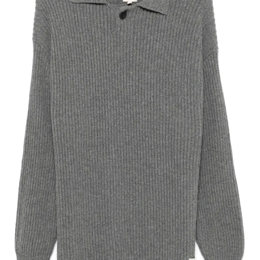 Рубашка поло в рубчик