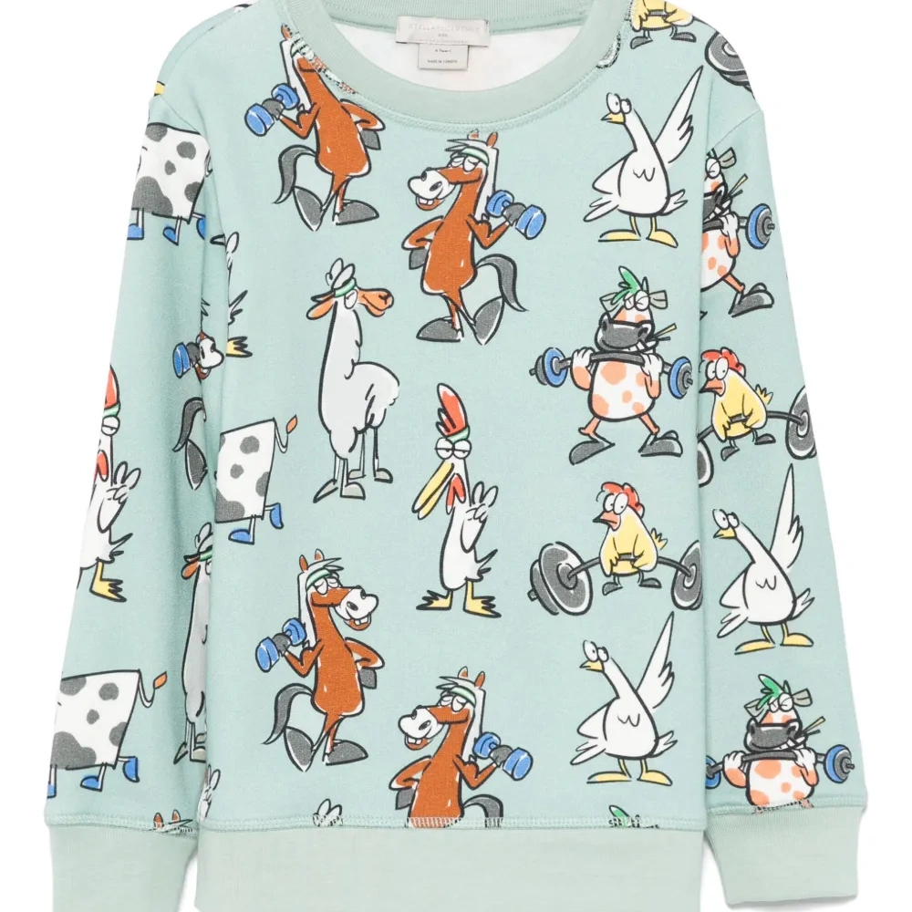 Толстовка с анималистичным принтом