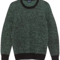 Шерстяной свитер с круглым вырезом