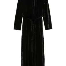 Бархатное платье макси