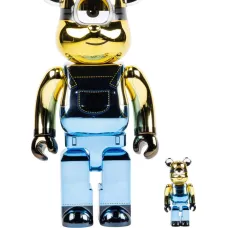 Набор фигурок x Minions Stuart Chrome Ver. 100% and 400% Набор фигурок x Minions Stuart Chrome Ver. 100% and 400%